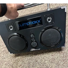 Ultra Plus Bumpboxx Bluetooth Boombox w/ Microphone | Black