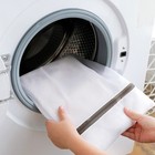 5 Pcs Laundry Net Washing Machine Bag for Home Underwear Wash (White)