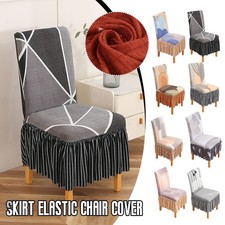 Dining Chair Cover Skirt Chair Cover Elastic Dining Chair Cover Universal 1PC