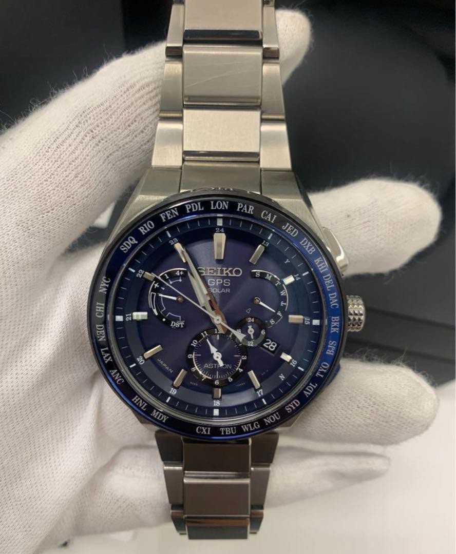 Good Condition] SEIKO Astron GPS Solar EXECUTIVE LINE