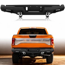 Steel Frontrear Bumper Wsensor Holes License Plate For 2015 - 2017 Ford F-150 Steel Frontrear Bumper Wsensor Holes License Plate For 2015 - 2017 Ford F-150