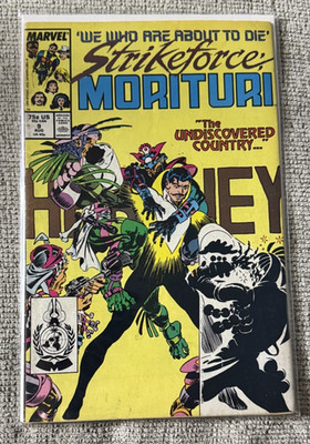 Strikeforce: Morituri #9 (Marvel Comics August 1987)