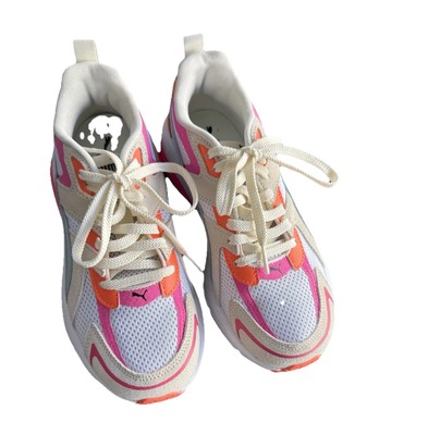 Womens PUMA Hypnotic LS Elevate Athletic Shoe - White / Frosted Dew Warm