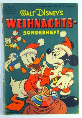 Micky Maus Sonderheft # 8 Weihnachts-Sonderheft 1951-1955 Original Ehapa Verlag - Bild 1 von 4