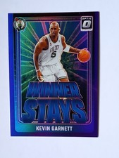 2024 - 2025 PANINI DONRUSS OPTIC KEVIN GARNETT WINNER STAYS PRIZM INSERT #17