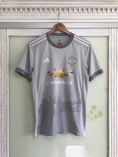 Manchester United 2017-2018 Away Soccer Jersey Football Kit Shirt Size S