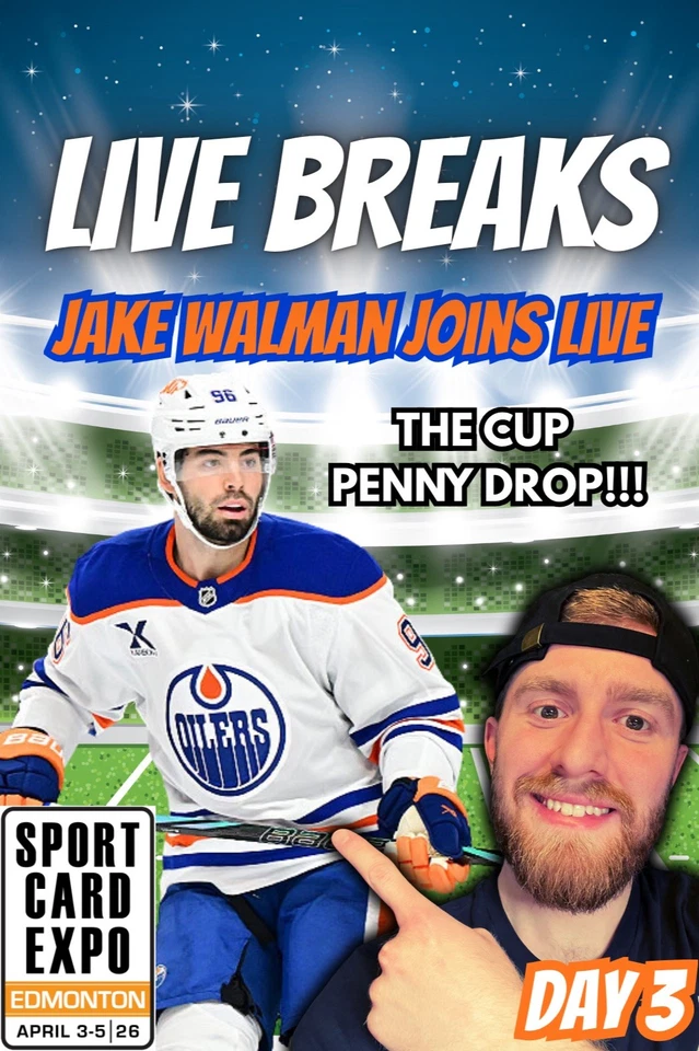 🔥$1 Breaks - Live from the Edmonton Card Expo: Day 3🔥