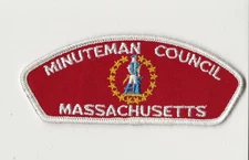 MINUTEMAN COUNCIL  CSP * MASSACHUSETTS - Boy Scout BSA 142/B-71