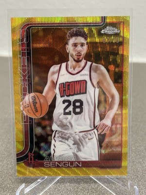 2025-26 Topps Chrome Alperen Sengun #98 Gold Pulsar /50