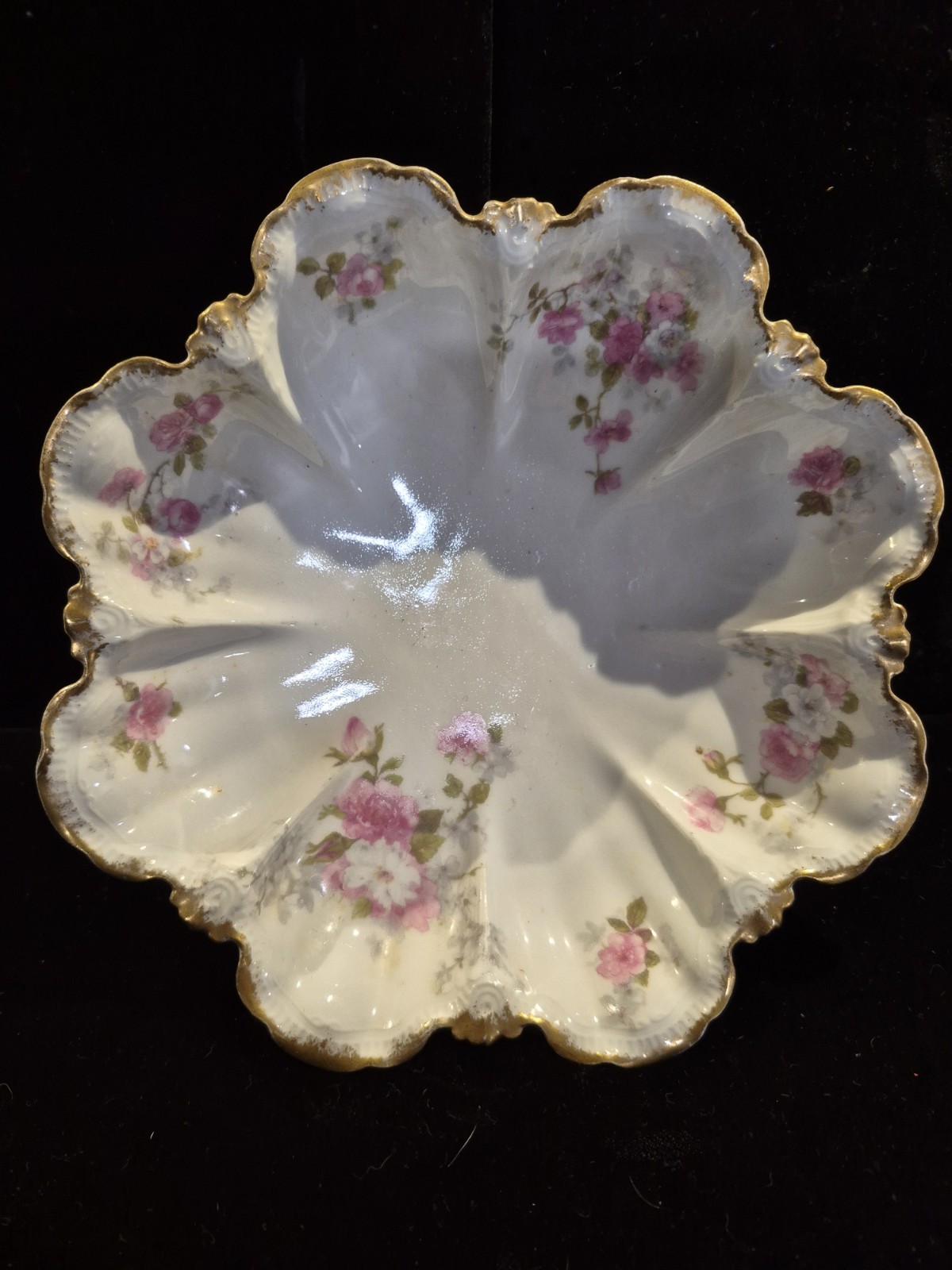 Lovely GDA Limoges CF Haviland Serving Bowl