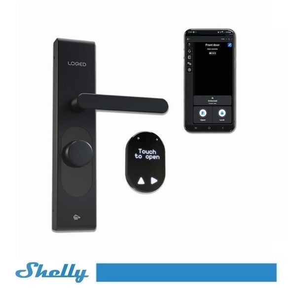 Shelly Serratura Intelligente Loqed Touch Wifi Bluetooth Apertura Con App Impronta Digitale Codice Pin - Immagine 2