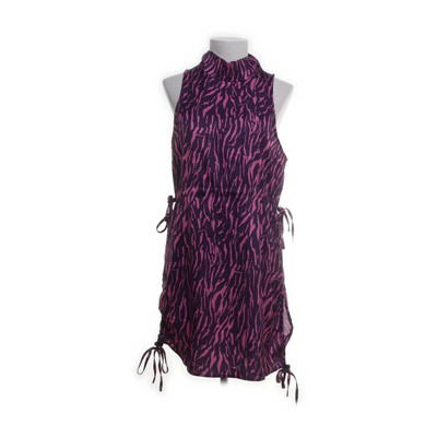 Unique 21, Rollkragenkleid, Größe: 42, Pink/Lila, Polyester, Zebra, Damen #dKa
