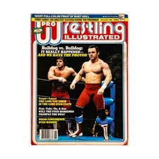 Kappa Publ Pro Wrestling Il  1986 November "Bulldog vs. Bulldog Lone Von Mag VG