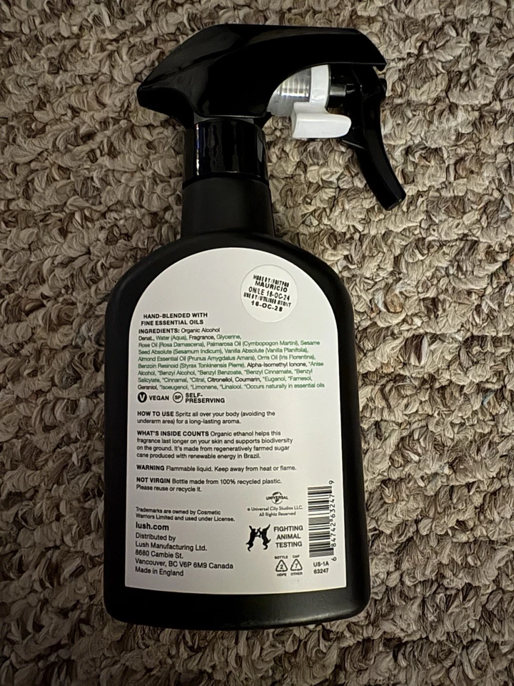 Lush Cosmetics x Wicked Glinda Upland Body Spray Mist NEW FAST SHIP 💖✨🫧 - Image 4 of 4