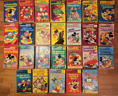 Lustiges Taschenbuch LTB Disney, verschiedene Bände
