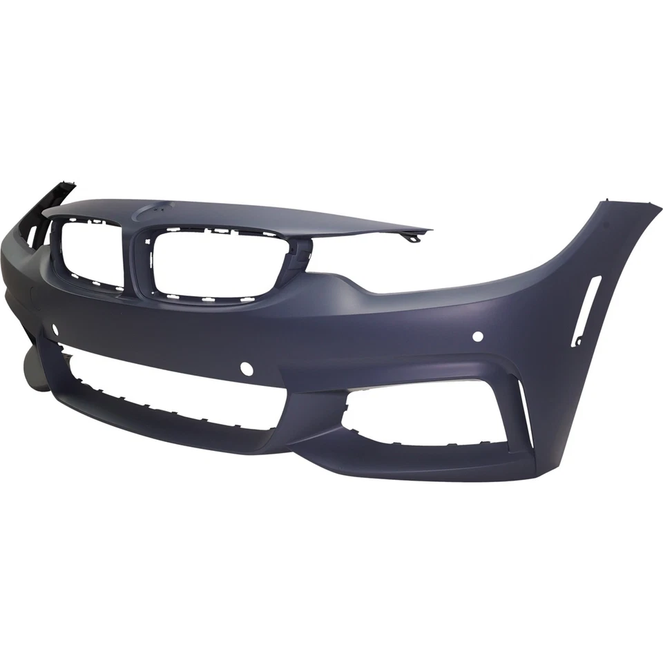 Front Bumper Cover For 2014-2016 BMW 428i with M Sport Package Primed BM1000337 - Image 3 of 4