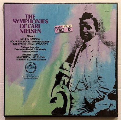 THE SYMPHONIES OF CARL NIELSEN- ALBUM 1 3LP BOX SET SEALED BLOMSTEDT  SIC-6097