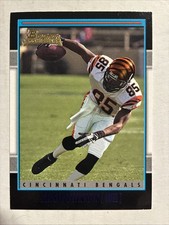 Chad Johnson 2001 Bowman Rookie Card #207 RC Cincinnati Bengals Ocho Cinco. rookie card picture
