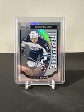 2015-16 Upper Deck O-Pee-Chee Nikolaj Ehlers Rainbow Foil Rookie Card #U12. rookie card picture