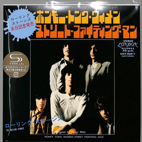 ROLLING STONES Honky Tonk Women 7INCH EP SIZE SLEEVE SHM JP CD 65 - Picture 1 of 1