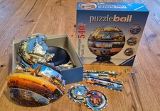Ravensburger Puzzleball – 540 Teile – Ø 22 cm – Weltreise Motiv – mit Standfuß