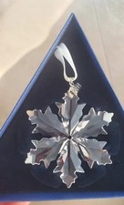 Swarovski 2014 Annual Snowflake Star Crystal Pendant