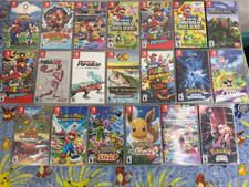  20 Nintendo Switch Game CASE ONLY Lot Pok mon Zelda Mario  More