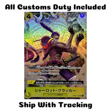 ONE PIECE TCG JAPANESE CARD PILLARS OF STRENGTH Parallel Cracker OP03-108 SR