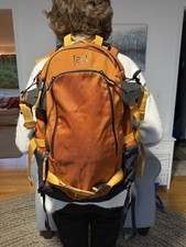 Burton AK Outdoor, Hiking, Snowboarding Back Country Backpack 20 Orange Black