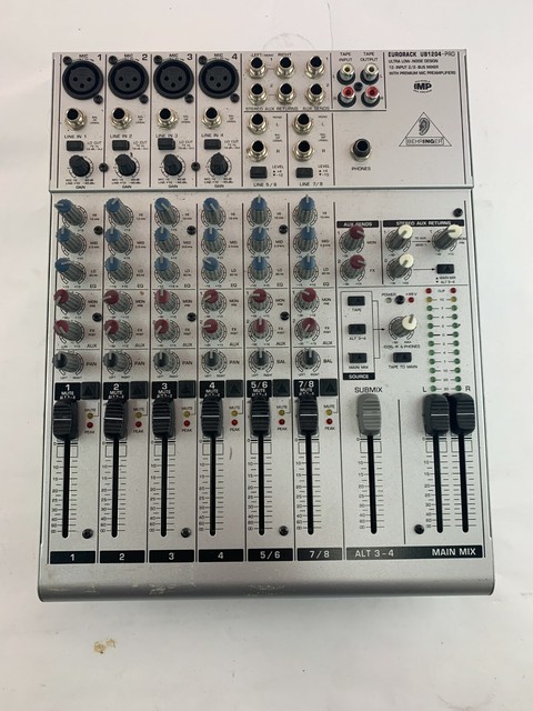 Behringer Eurorack Ub1204-pro 8 Channel Analog Mixer for sale online | eBay