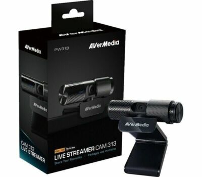 AVerMedia Webcam, Live Stream Cam 313 (PW313), inkl. Micro 40AAPW313AWM (4710710