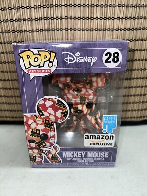 Funko Pop! Disney Mickey Mouse #28 Amazon Art Series Exc Vinyl