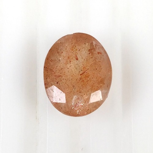 4.05cts Natural Untreated Oregon Sunstone Gemstone Faceted Cut Oval Shape 11*9mm