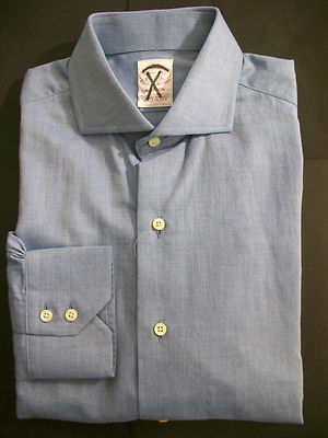 NWOT Brooks Brothers Egyptian Cotton Blue Button Down Madison Fit MSRP $185