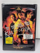NEW Sealed - Kalifornia (DVD, 2000)New/Sealed Brad Pitt David Duchovny Unrated