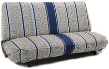 Navy Saddle Blanket Bench Seat Covers 1960-1998 Full Size Chevy Gmc Trucks