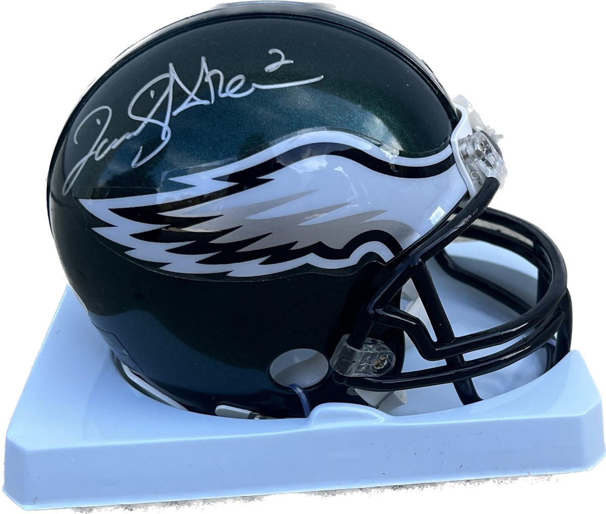 David Akers Signed Philadelphia Eagles Mini Helmet JSA | eBay