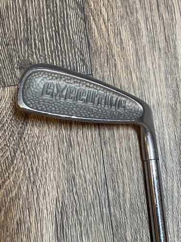 Vintage Spalding Executive Pitching Wedge RH w/ Lite Jet Step Regular Steel - Picture 2 of 7