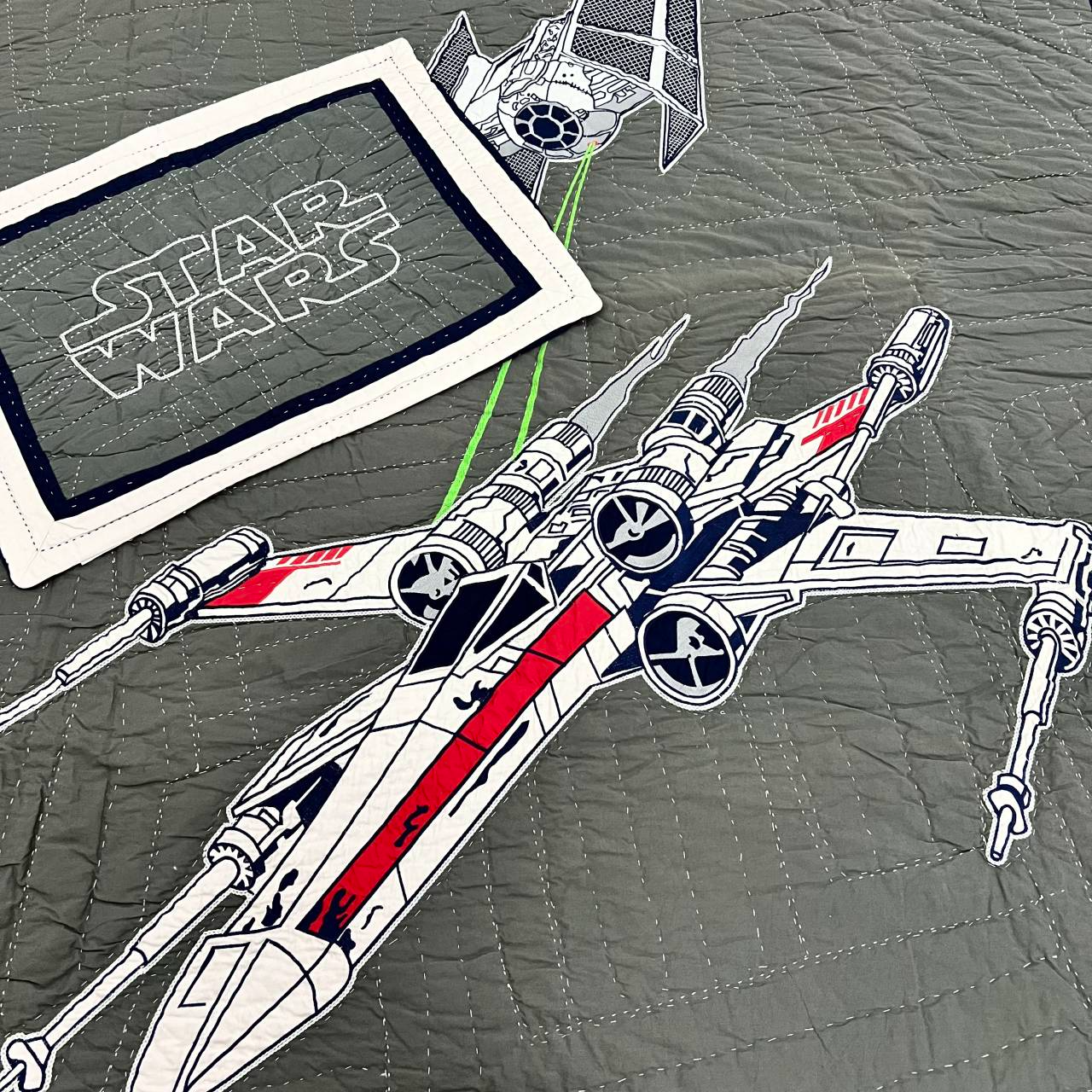 Pottery Barn Kids Star Wars X-Wing Tie 