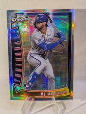 2022 Topps Chrome MJ Melendez #YQ-14 Youthquake Rookie Card Kansas City Royals. rookie card picture