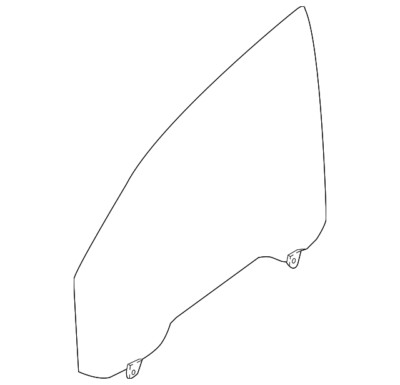 Genuine Nissan Door Glass 80301-9FV0A