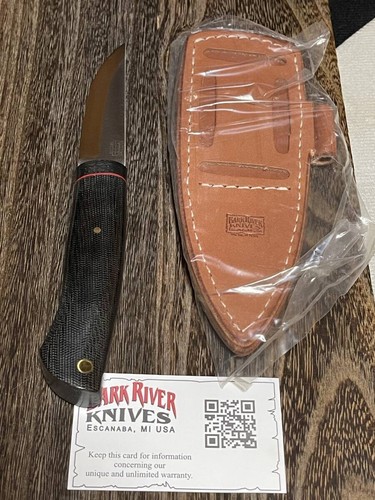 New BARK RIVER knife Forest Scandi 3V Total 216mm Blade 94mm CPM 3V with box - Picture 8 of 10