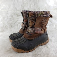 OZARK TRAIL Brown Suede Outdoor Boots Youth Size US 3 EUR 35