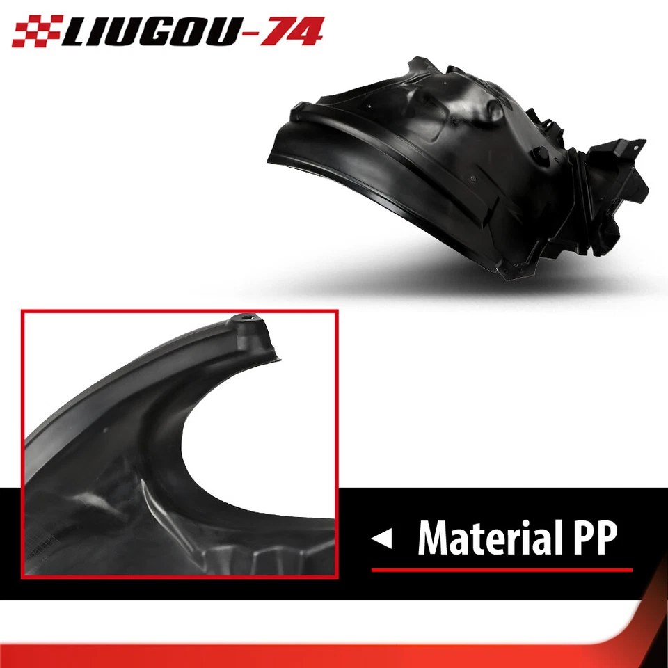 Fit For 2010-2016 Mercedes Benz E350 E550 Fender Liner Front Driver Side - Imagem 4 de 4