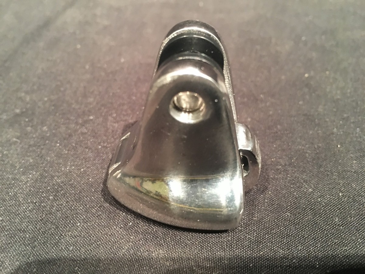 Akozon Kit Hardware Per Telo Bimini In Acciaio Inox 316 - 12 Pezzi Con 6 Ganasce, 4 Tappi E 2 Cerniere Per Ponte Barca