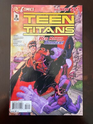 Teen Titans #3 Vol. 4 (DC, 2012) Key 1st Bunker And Solstice, NM