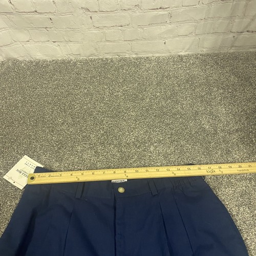 Vintage Dead Stock Bugle Boy Company Shorts Mens 32 Blue Chino - 第 5/10 張圖片