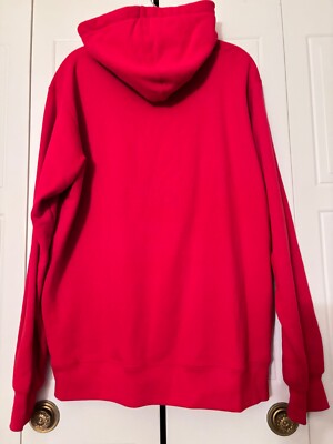 Supreme Corner Label Red Hoodie FW/18 size XL New without tag | eBay