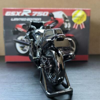 Suzuki GSX-R750 Mini Replica Vol.42 Diecast Model Bike Red Baron