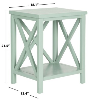 Safavieh Candence Cross Back End Table, Reduced Price 2172705063 AMH6523E